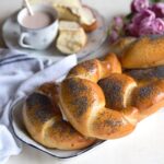 Czech Loupacky rolls sprinkled with poppyseed.