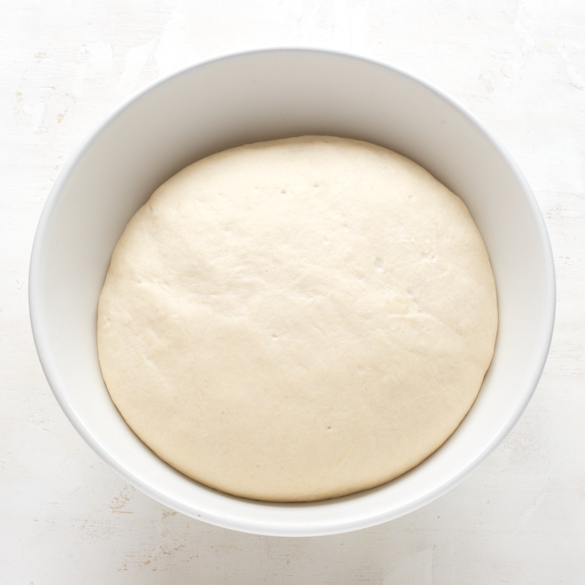 Raised yeast dough for Bohemian rohliky.