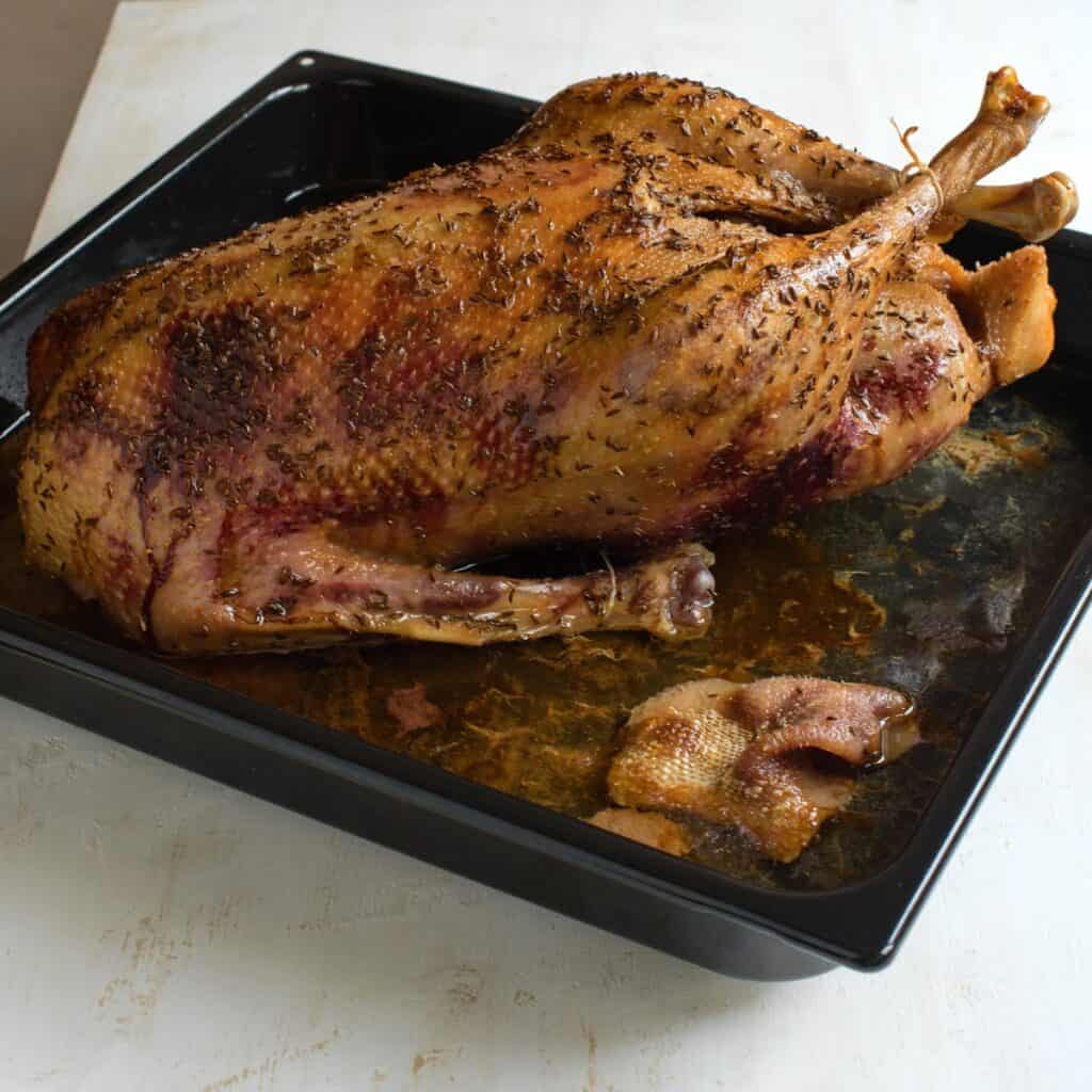 SlowRoasted Goose with Crispy Skin Cook Like Czechs