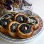 Czech poppy seed kolache.