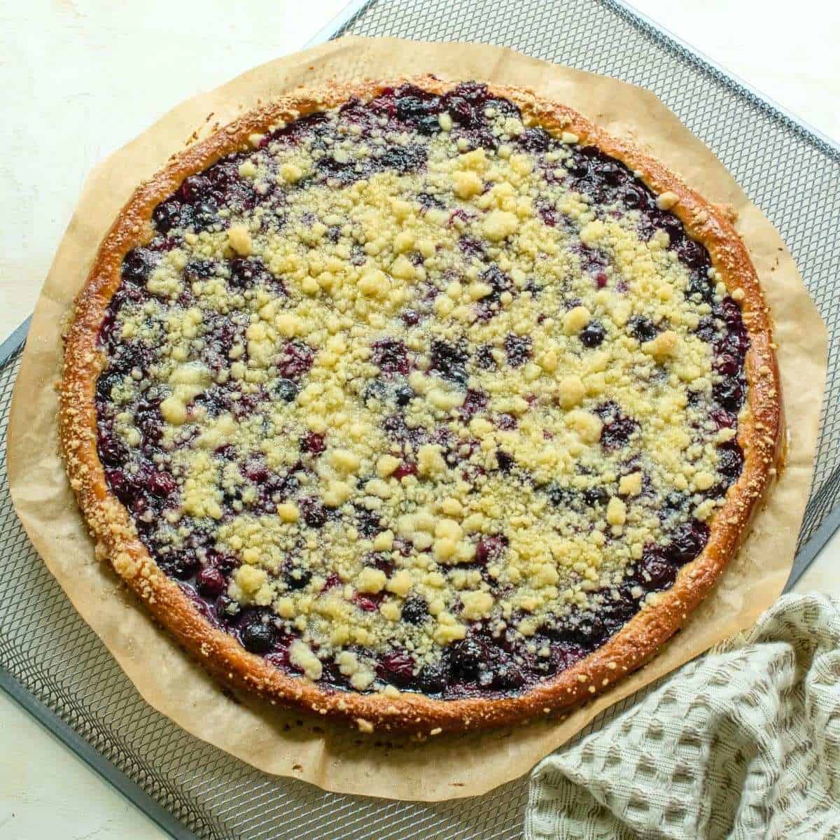 Baked frgál, Czech giant cake.