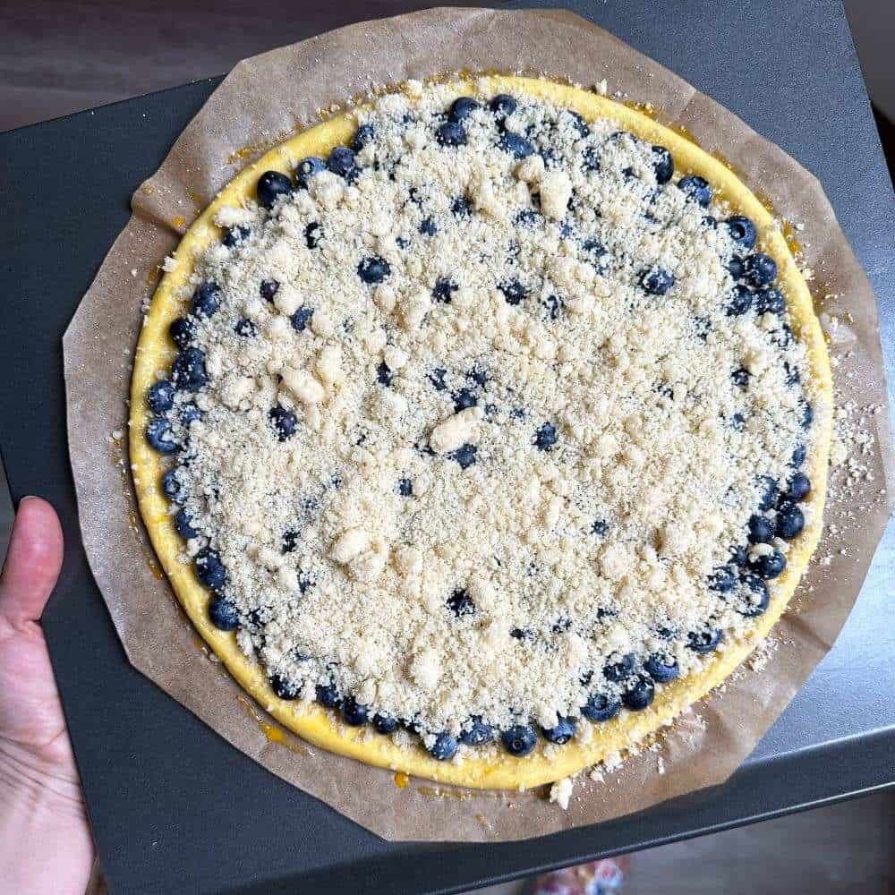 Frgál kolache ready to the oven.